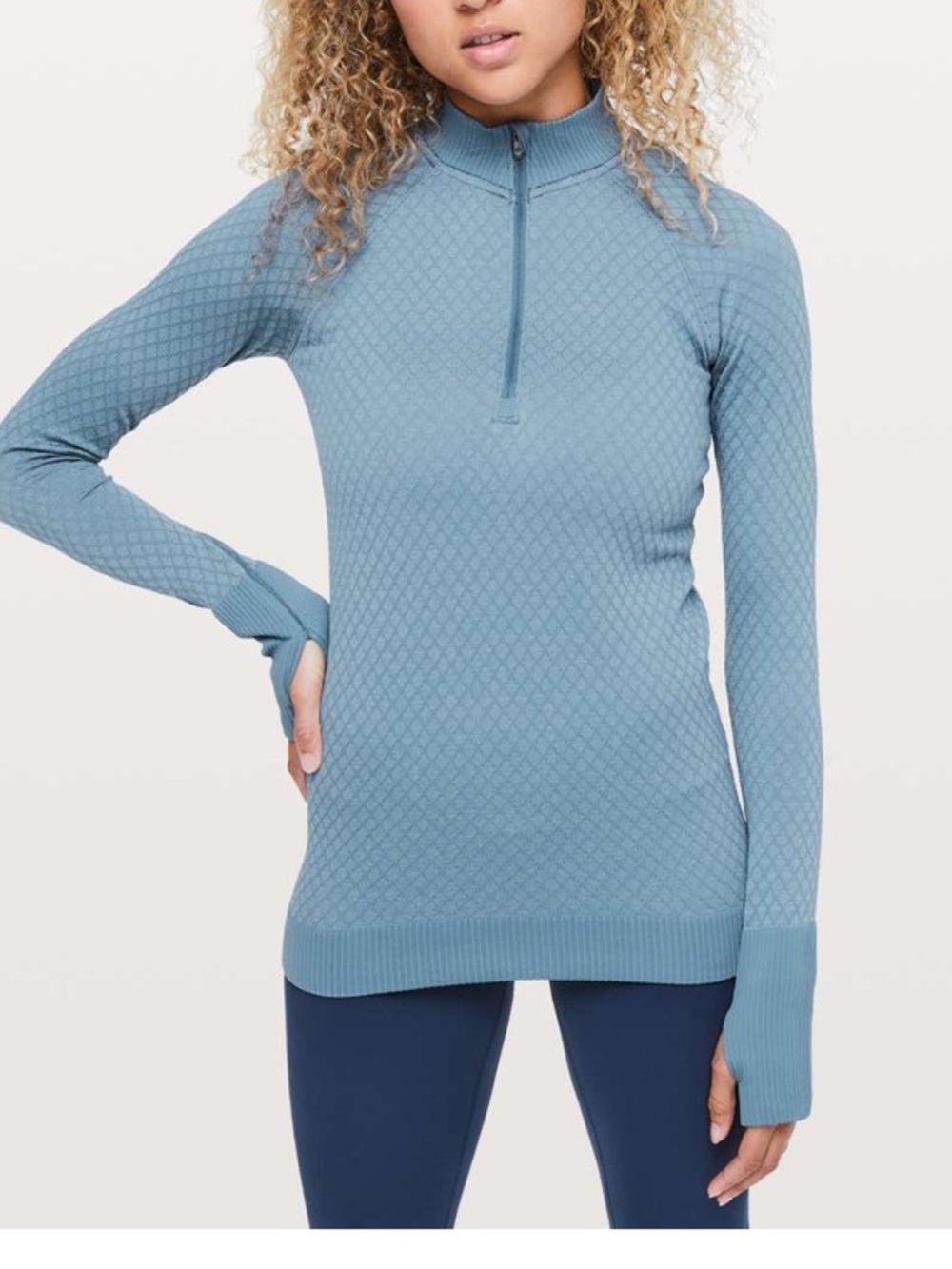Lululemon | size 4 | rest less 1/2 zip